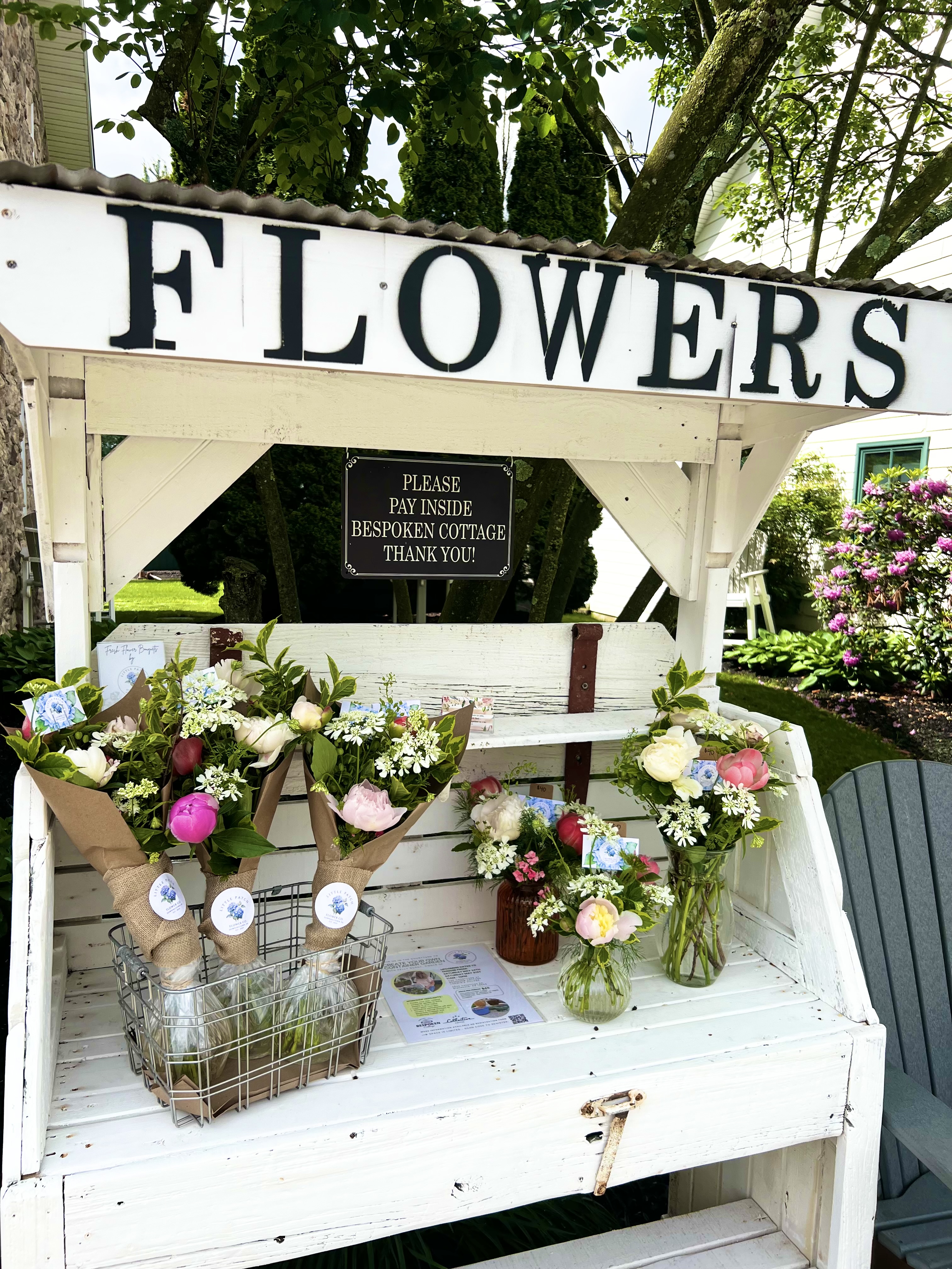flower farm stand local flowers for sale Glenmoore, PA Chester County, PA